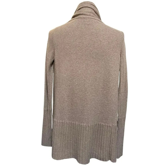 Banana Republic Luxury Cashmere Wool Blend Open Front Cardigan academia Size S - Picture 2 of 7